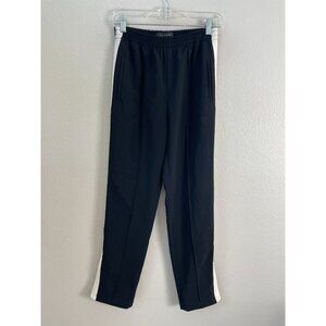 Rag & Bone Womens XS Black White Side Stripe Ryan Track Pants Pockets